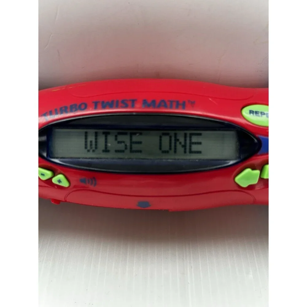 2000 LeapFrog Turbo Twist Math Electronic Interactive Educational Toy:  Works